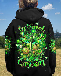 IN MARCH WE WEAR GREEN DRAGONFLY PATRICK'S DAY ALL OVER PRINT - TLTW0901243