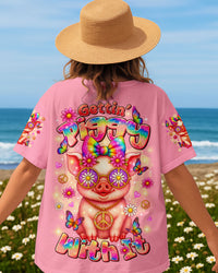 GETTIN' PIGGY WITH IT PIG ALL OVER PRINT - TLTR0508251