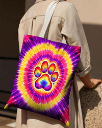 DOG MAMA PAW PRINT SWIRL TOTE BAG - TLNT1504263