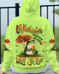 WHISPER WORDS OF WISDOM LET IT BE FROG  ALL OVER PRINT  - TLNT2310252