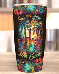 FIND ME WHERE THE MUSIC MEETS THE OCEAN GUITAR TUMBLER - TLNO1305233