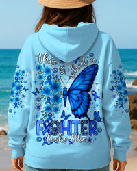 THIS IS WHAT A FIGHTER LOOKS LIKE DIABETES AWARENESS ALL OVER PRINT - TLNT0610253