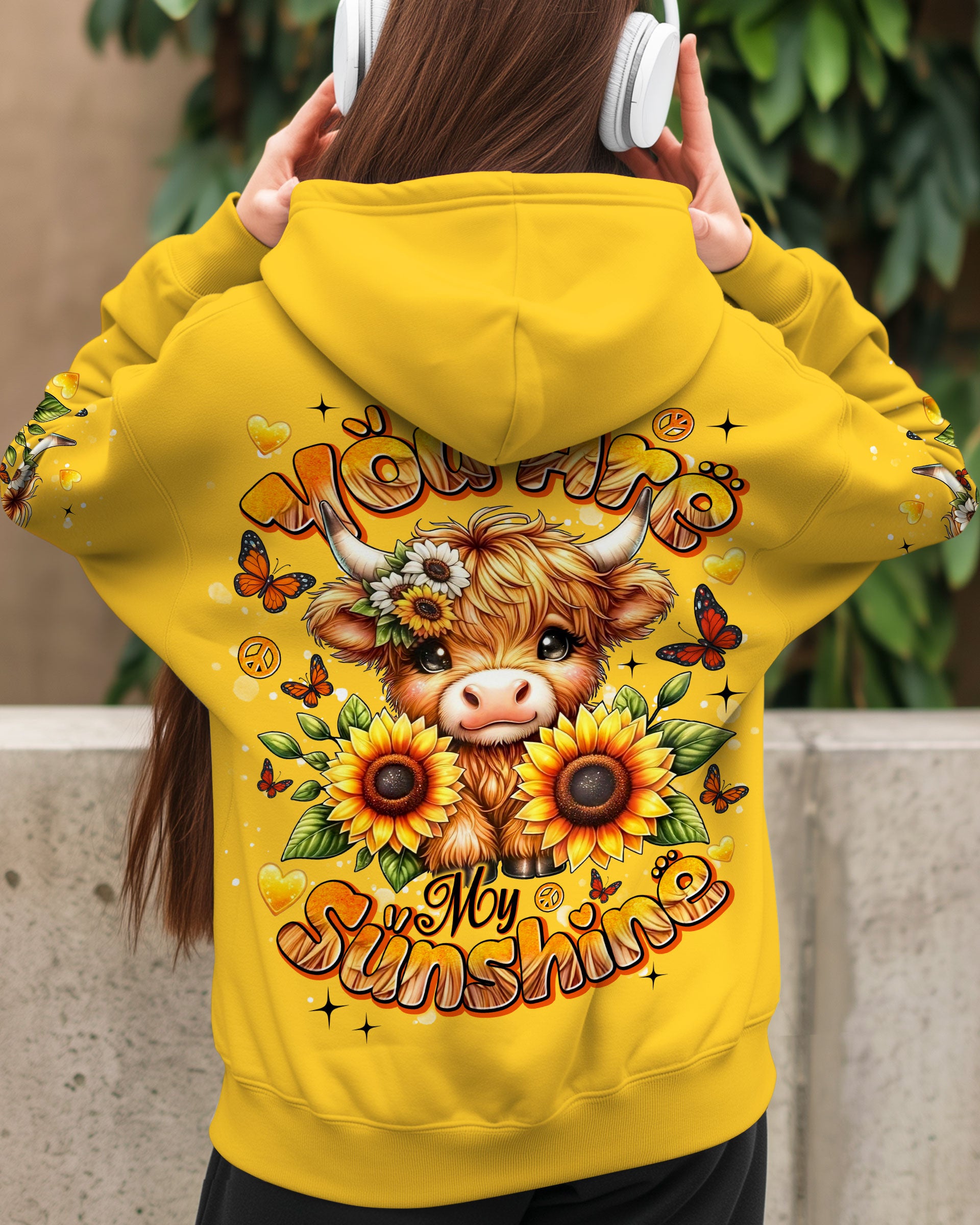 YOU ARE MY SUNSHINE COW ALL OVER PRINT - TLNT1709251