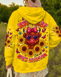I'M NOT A HOT MESS COW SUNFLOWER ALL OVER PRINT - TLNT1010251
