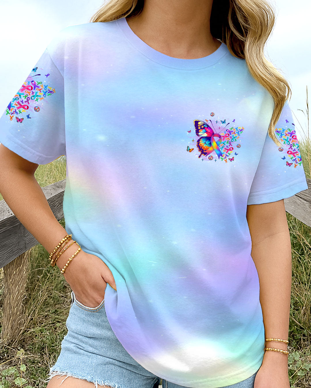 WE BELIEVE IN MIRACLES CANCER AWARENESS ALL OVER PRINT - YHLT2508254