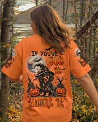 IF YOU’VE GOT IT HAUNT IT DACHSHUND DOG HALLOWEEN ALL OVER PRINT - TLTW1808261