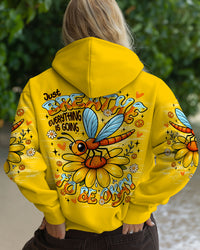 JUST BREATHE   DRAGONFLY ALL OVER PRINT - TLNT0810251
