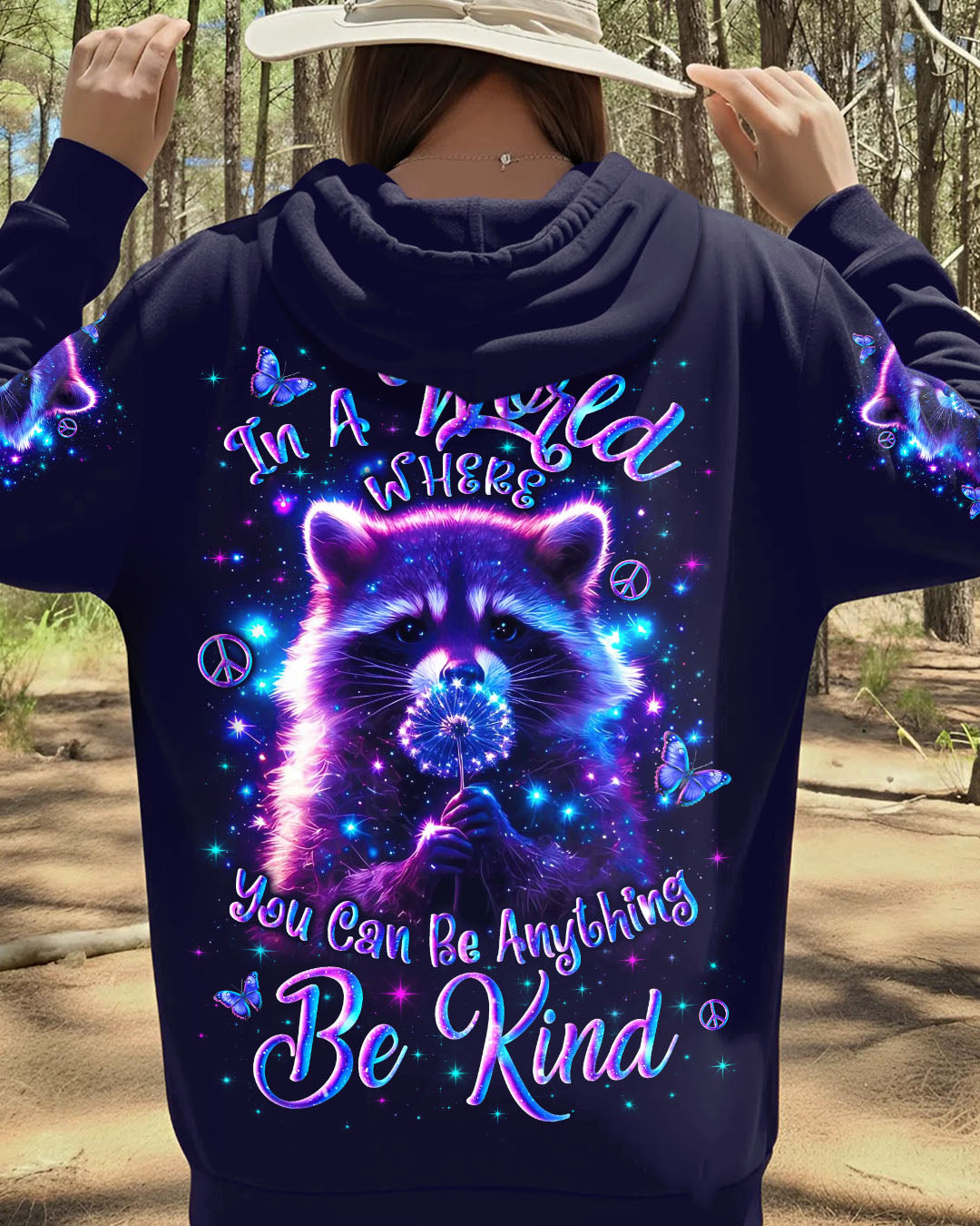 IN A WORLD WHERE YOU CAN BE ANYTHING BE KIND ALL OVER PRINT - YHLN3010251