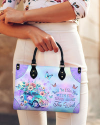 RUNNING AGAINST THE WIND LEATHER HANDBAG - YHLT2603243