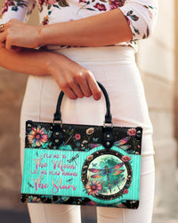 FLY ME TO THE MOON DRAGONFLY LEATHER HANDBAG - TLNT1006243