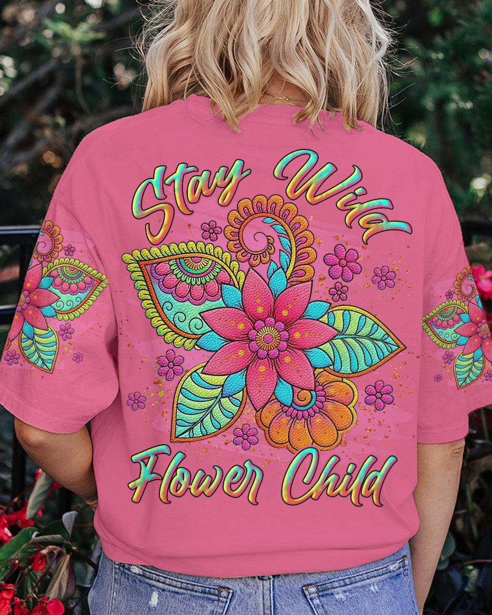 STAY WILD FLOWER CHILD ALL OVER PRINT - YHLN0206234