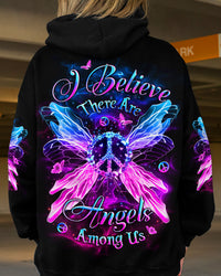 I BELIEVE THERE ARE ANGELS AMONG US WINGS ALL OVER PRINT - YHLT0301253