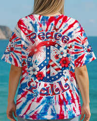 PEACE Y'ALL TIE DYE ALL OVER PRINT - TLTW0705252