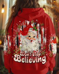 DON'T STOP BELIEVING CHRISTMAS ALL OVER PRINT - TLNO1611243