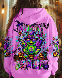 WITCHY AND WILD FROG HALLOWEEN ALL OVER PRINT - TLNO0608242