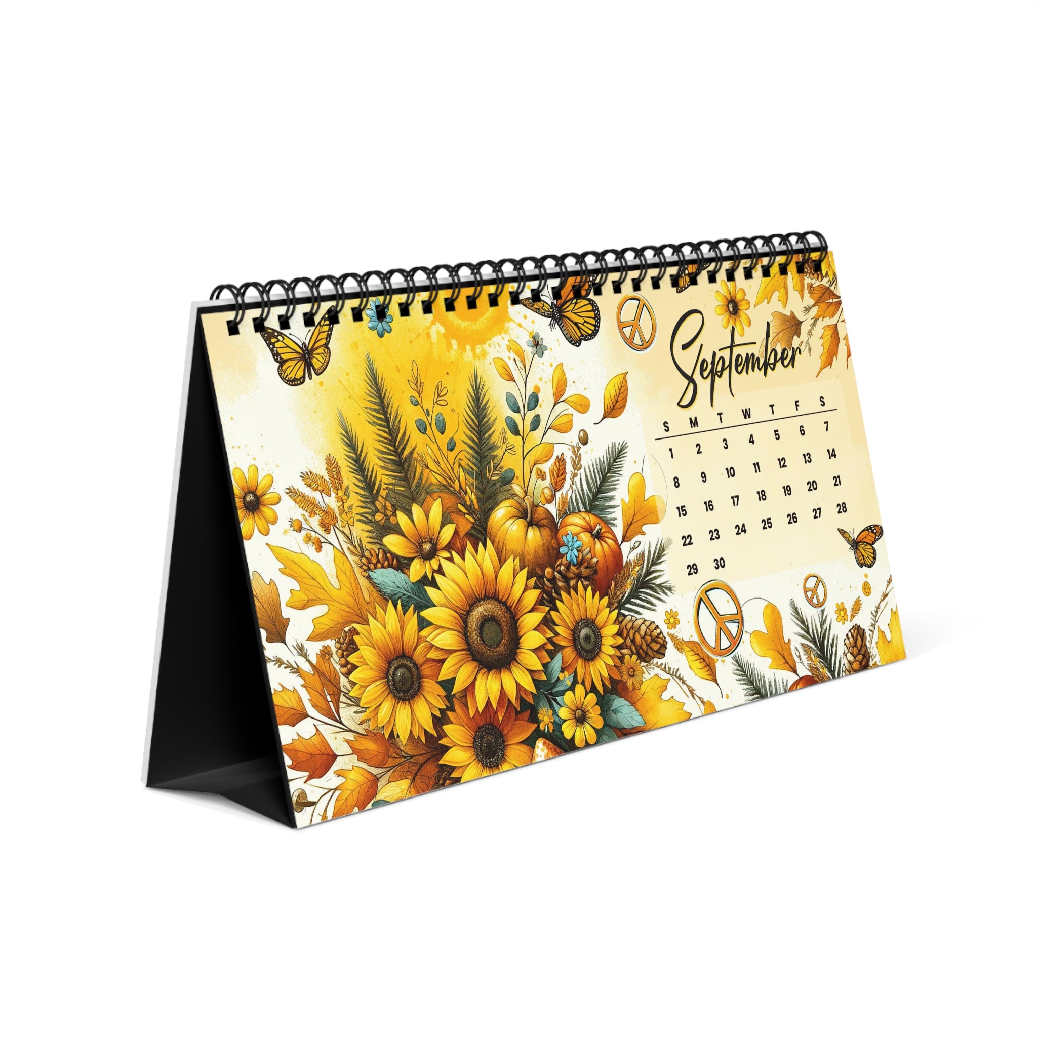 HIPPIE SOUL WILDFLOWERS 2024 DESK CALENDAR - TY2811233