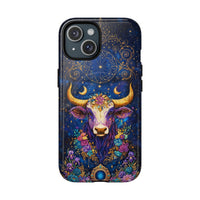 HIPPIE MAGIC COW MAGNETIC PHONE CASE - TLNT2304262