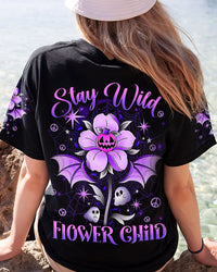 STAY WILD FLOWER CHILD HALLOWEEN ALL OVER PRINT - YHLN1708231