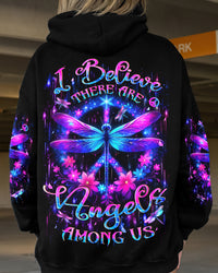 I BELIEVE THERE ARE ANGELS AMONG US DRAGONFLY ALL OVER PRINT - YHHN2512242