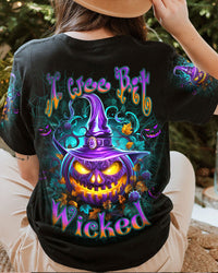 A WEE BIT WICKED HALLOWEEN ALL OVER PRINT - YHLN2308233