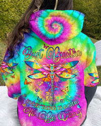 JUST BREATHE DRAGONFLY ALL OVER PRINT - YHLN1810231