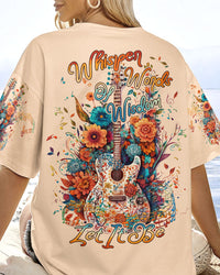 WHISPER WORDS OF WISDOM GUITAR ALL OVER PRINT - YHLN0505233