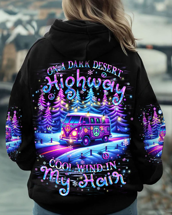 ON A DARK DESERT HIGHWAY CHRISTMAS ALL OVER PRINT - YHHN0411241