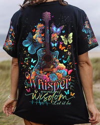 WHISPER WORDS OF WISDOM GUITAR BUTTERFLY ALL OVER PRINT - TLNO0505231