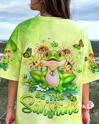 BE THE SUNSHINE FROG ALL OVER PRINT - YHHN0407242