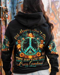 OLD HIPPIES DON'T DIE HIPPIE GRANDMA ALL OVER PRINT - YHLN2908234