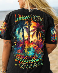 WHISPER WORDS OF WISDOM GUITAR BEACH ALL OVER PRINT - TLNO0405233