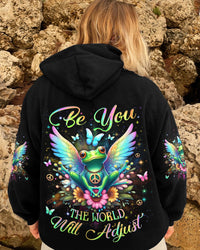 BE YOU THE WORLD WILL ADJUST FROG FAIRY ALL OVER PRINT - YHLN2811231