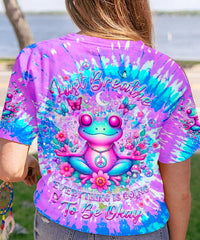 JUST BREATHE FROG ALL OVER PRINT - YHLT2204244
