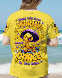 DANCE IN THE RAIN DUCK ALL OVER PRINT - TLTR1108254