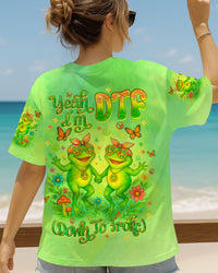 YEAH I'M DTF FROG ALL OVER PRINT - TLTW0705244