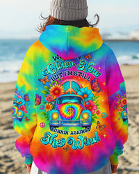 RUNNING AGAINST THE WIND TIE DYE CAR ALL OVER PRINT - TLTW2606251