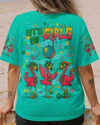 LET'S GO GIRLS FLAMINGO ALL OVER PRINT  - TLTW0605254