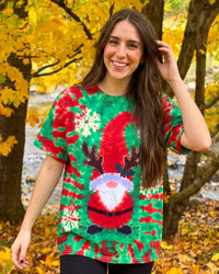 GNOME DEER CHRISTMAS BURST ALL OVER PRINT - TLTW2209263