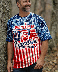 250 YEARS OF USA AMERICAN FLAG ALL OVER PRINT - TLTW1803262