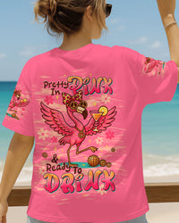 PRETTY IN PINK FLAMINGO ALL OVER PRINT - TLTW1205254