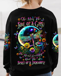 SPIRIT OF A DRAGONFLY FLOWER MOON ALL OVER PRINT - TLTW2612232