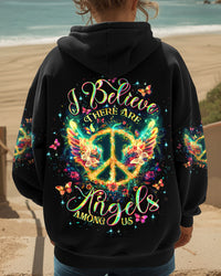 I BELIEVE THERE ARE ANGELS AMONG US PEACE WINGS ALL OVER PRINT - TLTW1312244