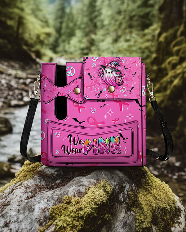 IN OCTOBER WE WEAR PINK BOO BREAST CANCER TUMBLER STORAGE BAG   - TLTW1208257