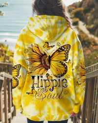 HIPPIE SOUL BUTTERFLY SUNFLOWER  ALL OVER PRINT  -  TLTR1802254