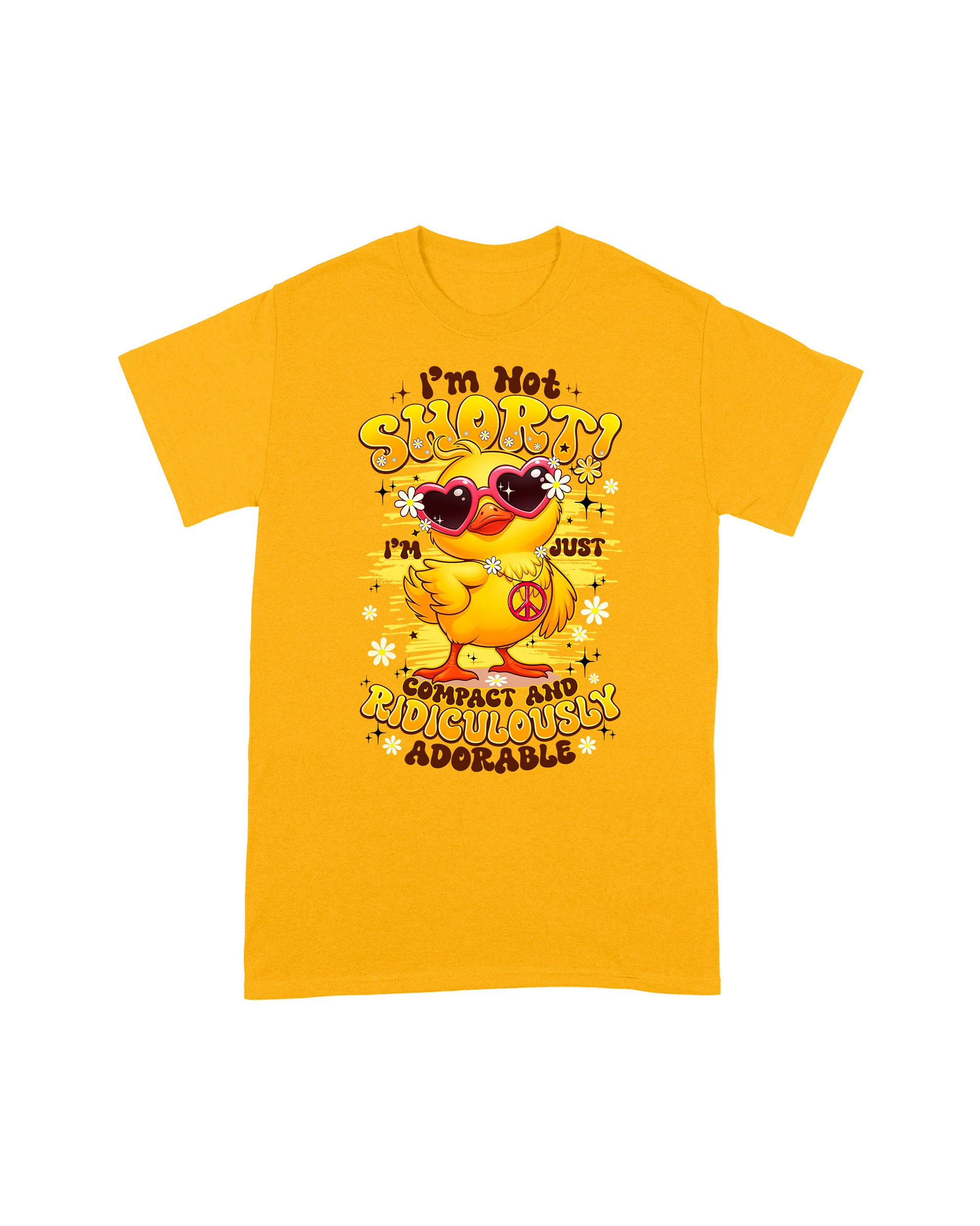 I'M NOT SHORT DUCK HIPPIE COTTON SHIRT - TYPQ0907255