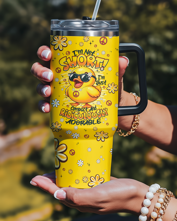 I'M NOT SHORT DUCK HIPPIE TUMBLER - TYPQ0508256