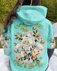 UNDERESTIMATE ME THAT'LL BE FUN GIRAFFE ALL OVER PRINT - YHHG1409231