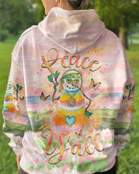 PEACE Y'ALL SNOWMAN CHRISTMAS ALL OVER PRINT - YHHG1309232