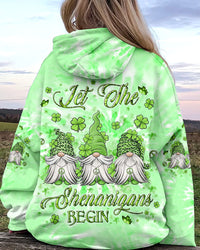 LET THE SHENANIGANS BEGIN GNOMES ST PATRICK'S DAY ALL OVER PRINT - YHLN2901242