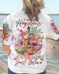 JUST BELIEVE GUITAR ALL OVER PRINT - YHHG2106232